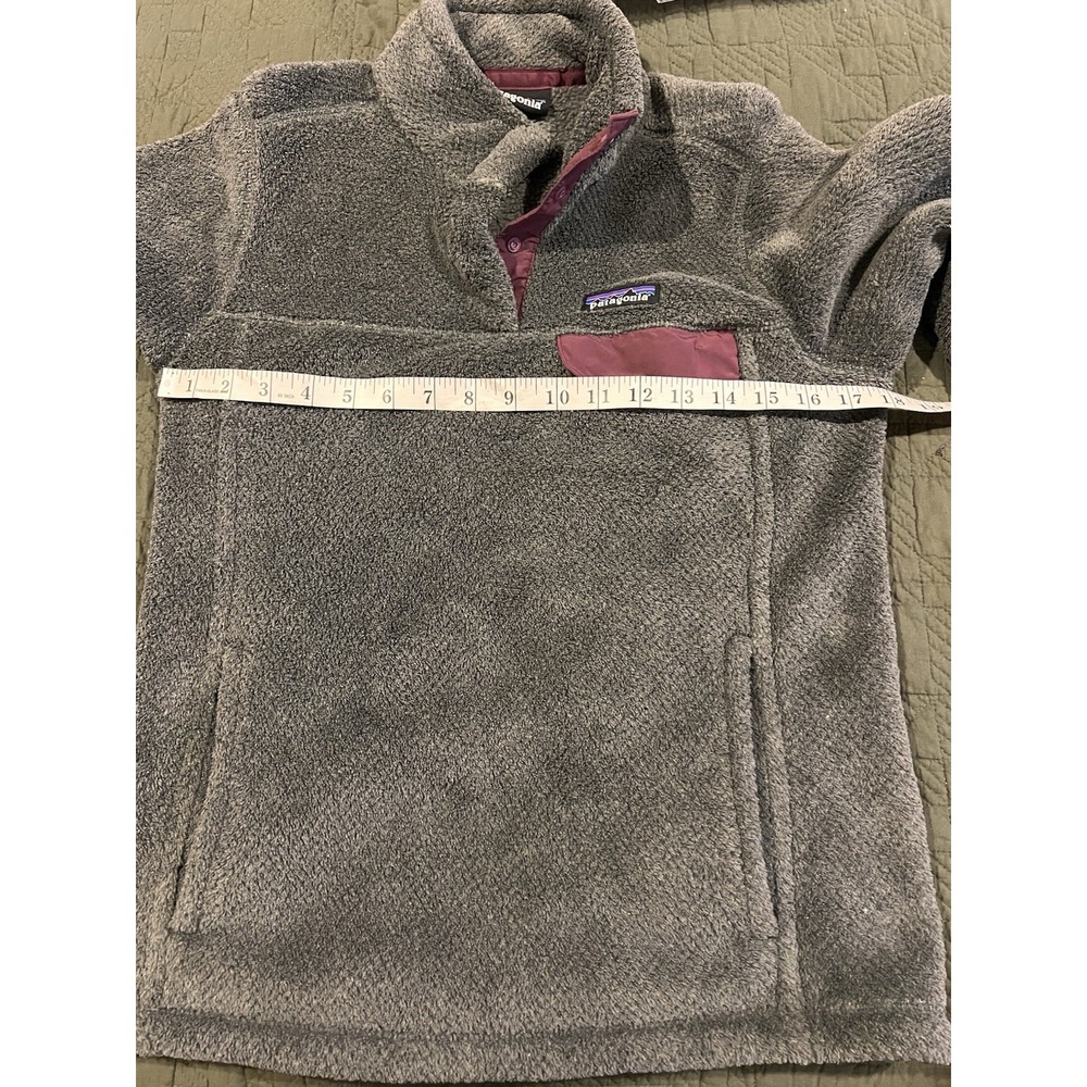 Patagonia Women's Polartec Thermal Pro Quarter-Snap Fleece – Gray/plum(Size S)